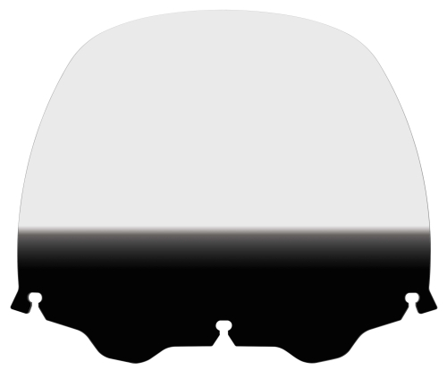 Memphis Shades - Memphis Shades Standard Windshield - 15in. - Gradient Black - MEP8131