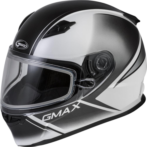 G-Max - G-Max FF49S Hail Helmet - G2495017 - White/Black - X-Large