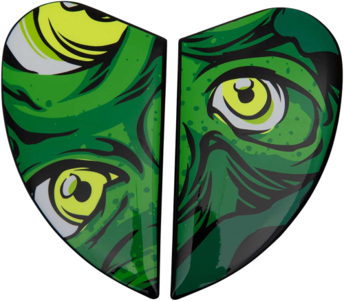 Icon - Icon Side Plate for Airform Helmets - Illuminatus Green - 0133-1232