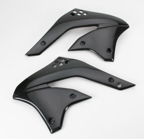 UFO Plastics - UFO Plastics Radiator Covers - Black - KA03770-001