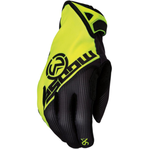 Moose Racing - Moose Racing SX1 Youth Gloves - 3332-1377 - Black/Hi-Viz - Large