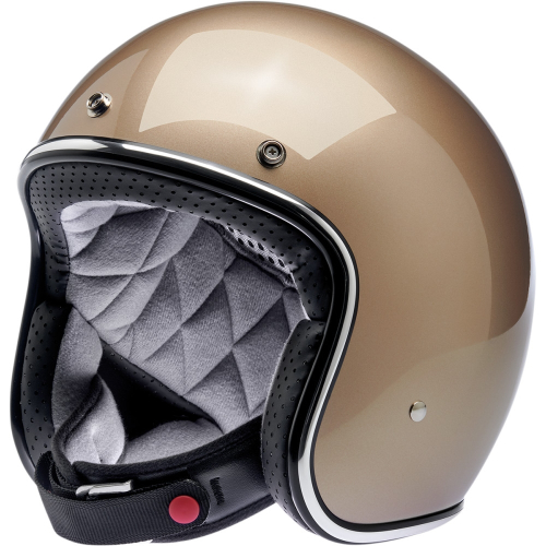 Biltwell Inc. - Biltwell Inc. Bonanza Helmet - 1001-328-204 - Metallic Champagne - Large