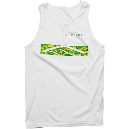 Slippery - Slippery Casuals Tank Top Shirt - 3030-17957 - White - Small