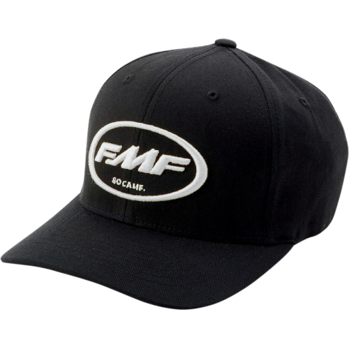 FMF Racing - FMF Racing Factory Don Hat - F31196103BLWS/M - Black/White - Sm-Md