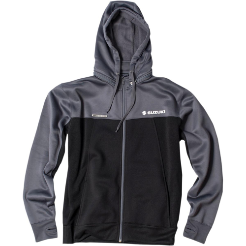Factory Effex - Factory Effex Suzuki Tracker Jacket - 1885408 - Black/Gray - 2XL