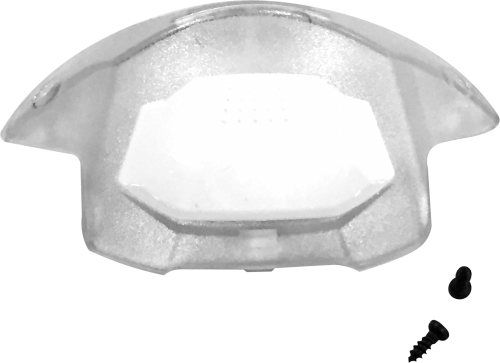G-Max - G-Max Rear Vent for AT-21/AT-21S Helmets - White - G021025
