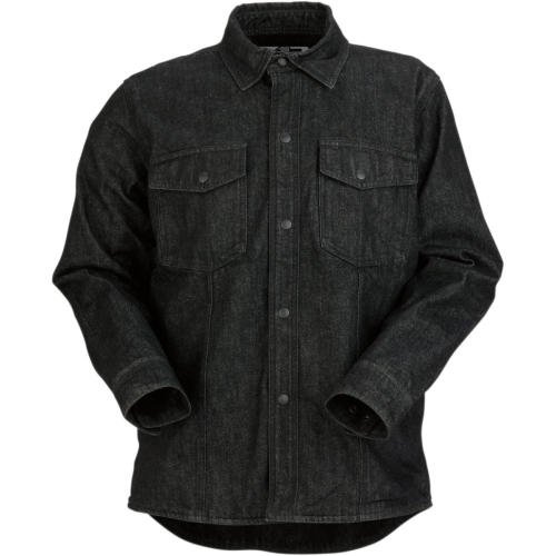 Z1R - Z1R Denim Shirt - 3040-2543 - Black Denim - 4XL