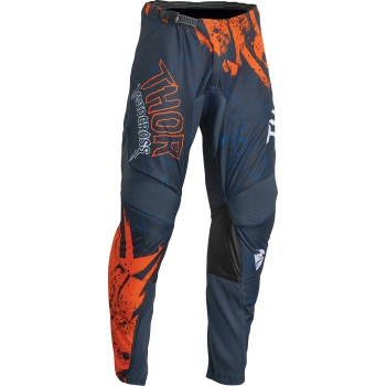 Thor - Thor Sector Gnar Youth Pants - 2903-2219 - Midnight/Orange - 18