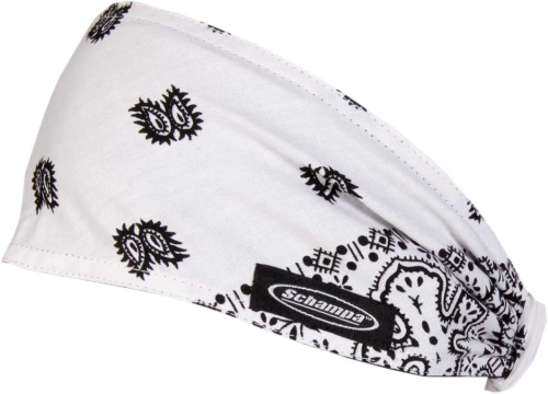 Schampa - Schampa Mini-Doo-Z - DZ02-208 - White Ground Black Paisley - OSFM