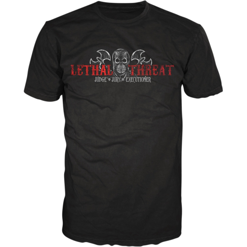 Lethal Threat - Lethal Threat Executioner T-Shirt - LT20738-4XL - Black - 4XL