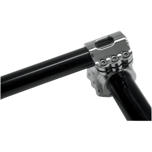 Klock Werks - Klock Werks Klip Hanger Conventional Handlebar - 12in. - Black/Chrome - KW06-01-8012-BC