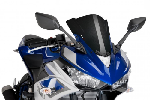 PUIG - PUIG Z-Racing Windscreen - Carbon Look - 7649C