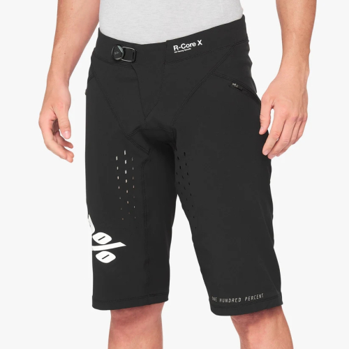 100% - 100% R-Core X Shorts - 40002-00004 - Black - 36