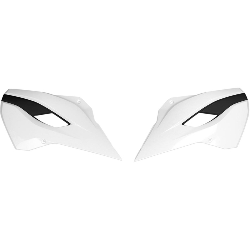 UFO Plastics - UFO Plastics Radiator Covers/Side Panels - White - HU03353041X