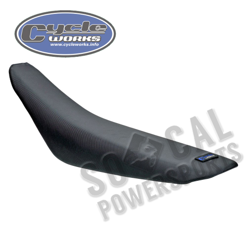 Quad Works - Quad Works Cycle Works Seat Cover - Gripper Black - 36-32504-01