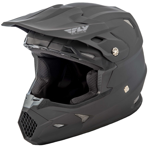 Fly Racing - Fly Racing Toxin Resin Youth Helmet - 73-8525-2-YM - Matte Black - Medium