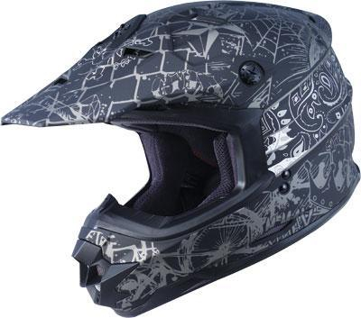 G-Max - G-Max Visor for GM76X Helmet - White/Red - G076039