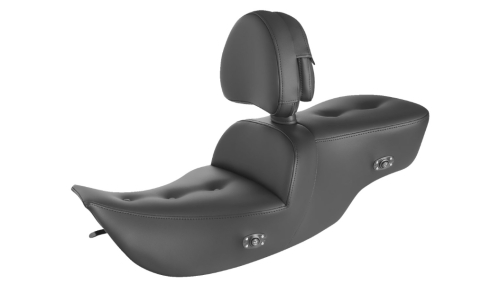 Saddlemen - Saddlemen Heated Road Sofa Pillow Top Seat with Drivers Backrest - 897-06-181BRHC