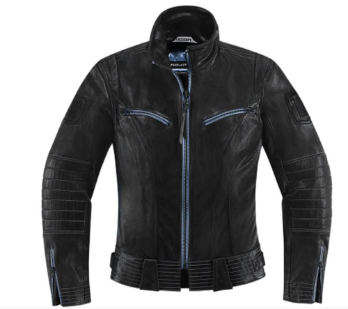 Icon - Icon Fairlady Womens Jacket - XF-2-2813-0550 - Black - X-Small