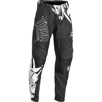 Thor - Thor Sector Gnar Youth Pants - 2903-2214 - Black/White - 20