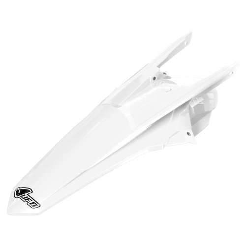 UFO Plastics - UFO Plastics MX Rear Fender - White - KT04060-047