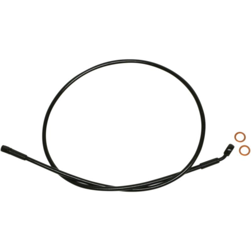 Magnum - Magnum Alternative Length XR Stainless Extreme Response DOT Upper Brake Line - 10mm. 35deg. Banjo - 29in. - SBB0706-29
