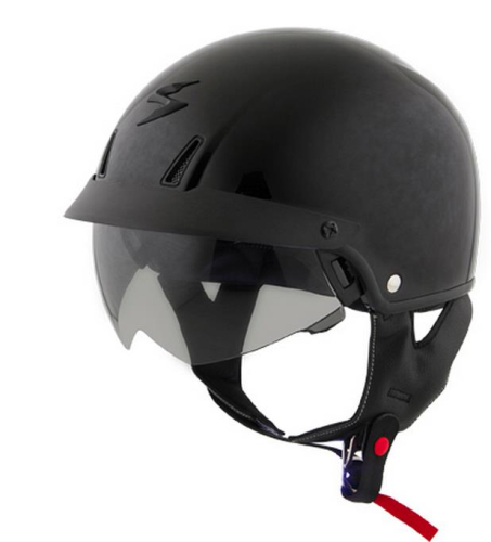 Scorpion - Scorpion EXO-C110 Solid Helmet - C11-0034 - Black - Medium