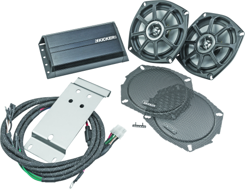 KICKER - KICKER Rear Speaker/Amp Upgrade Kit - RHDT96