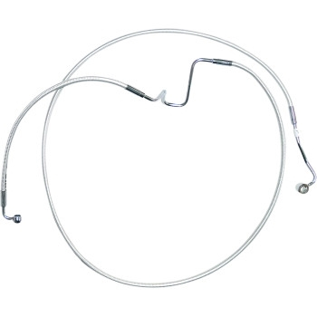 Magnum - Magnum Sterling Chromite Designer Series ABS Touring Dual-to-Single Conversion Brake Line - +2in. Length - AS370182