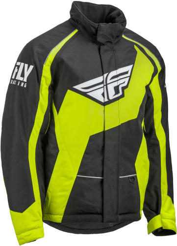 Fly Racing - Fly Racing Outpost Jacket - 470-4097M - Black/Hi-Vis - Medium