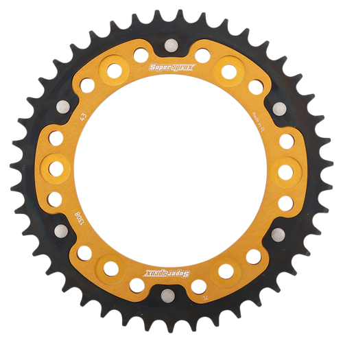 Supersprox - Supersprox Stealth Rear Sprocket - 43T - RST-1308-43-GLD