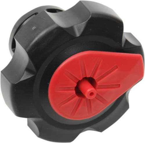 Tuff Jug - Tuff Jug Quick Fill Fuel Cap - Black with Red Fuel Cap - QCHR