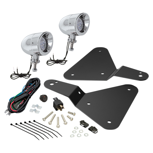 Show Chrome - Show Chrome Lower Auxiliary LED Light - Chrome - 41-301L
