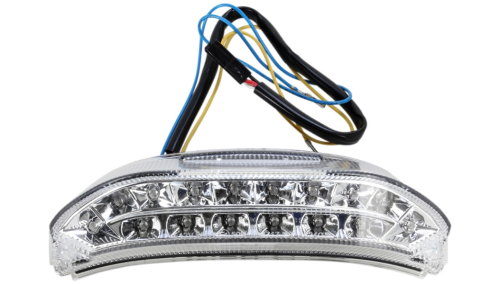 Moto MPH - Moto MPH Integrated Taillights - Clear - MPH-30124C