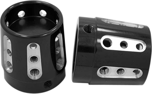 Avon Grips - Avon Grips Gatlin Axle Nut Covers - 1in. - Black - AXL-GAT-AN-TOUR