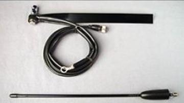 J&M - J&M License Plate Mount CB Antenna Kit - LPCBA-400 CB Antenna Kit with 4 Ft. Staff - LPCBA-400