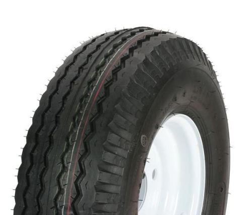 Kenda - Kenda Trailer Tire/Wheel Assembly - 6-Ply Rated/Load Range C - 5.70-8 - 4 Hole Rim - 30120