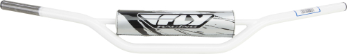 Fly Racing - Fly Racing 1010 Carbon Steel Handlebar - Yamaha Bend - White - MOT-107X-PC-W