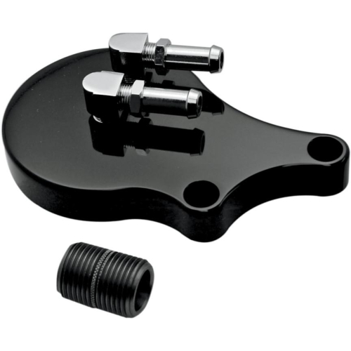 Pro-One Performance - Pro-One Performance Slimline Billet Oil Filter Mount - Black - 203150B