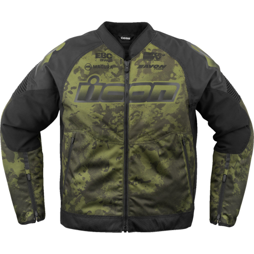 Icon - Icon Overlord3 Magnacross Jacket - 2820-6723 - Green - 3XL