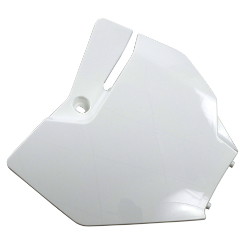 UFO Plastics - UFO Plastics Front Number Plate - White - KT04087-047