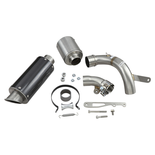 Hotbodies Racing - Hotbodies Racing MGP Full System - Carbon Fiber Muffler - 91401-2400