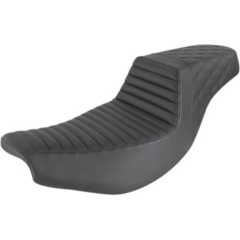 Saddlemen - Saddlemen Step-Up Front TR and Rear LS Seat - Black - I14-07-176