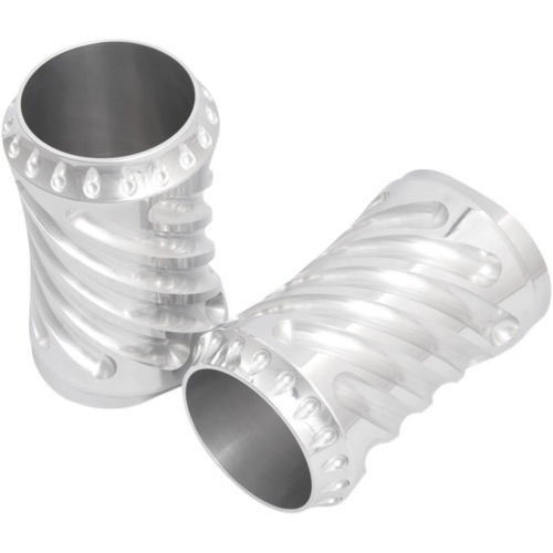 Kens Factory - Kens Factory Spiral Fork Boots - Polished - 12-005