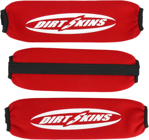 Schampa - Schampa Dirtskins Stock Shock Covers - Red - DS20-3