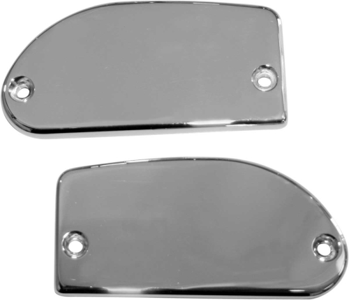 Baron Custom Accessories - Baron Custom Accessories Master Cylinder Covers - Smooth - Chrome - BA-7629-00