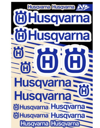 N-Style - N-Style Universal Sticker Kit - Husqvarna Style 3 - N30-1052