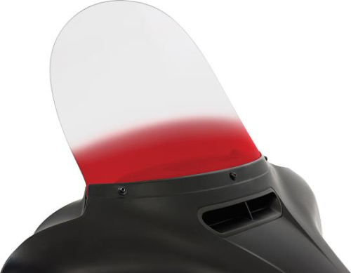 Memphis Shades - Memphis Shades Standard Windshield - 15in. - Gradient Ruby - MEP8192