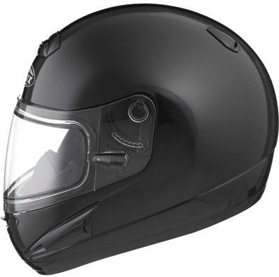 G-Max - G-Max GM38S Solid Snow Helmet with Electric Shield - G238118 - Black/Electric - 2XL