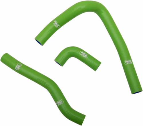 Moose Racing - Moose Racing Race Fit Radiator Hose Kit without Clamps - Blue - KAW-62-GR